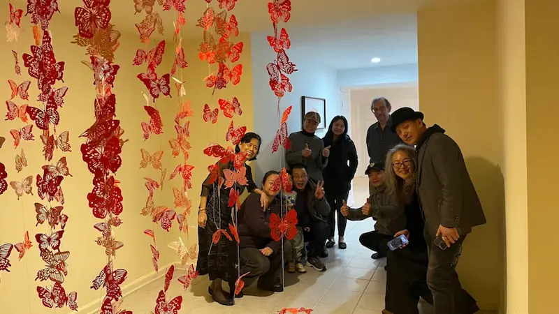 Heart Whispers Paper Cutting Exhibition by Liu Li